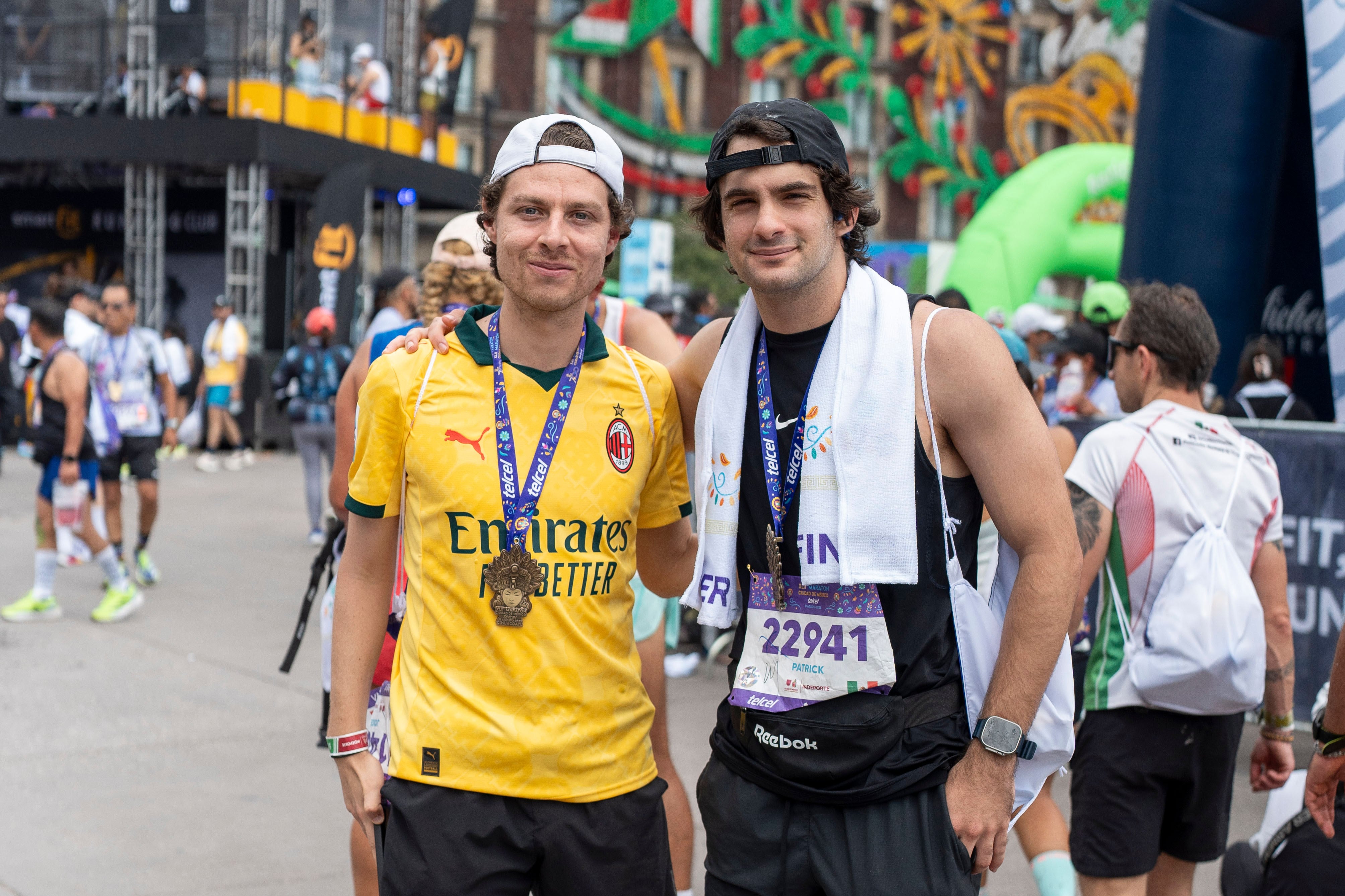 Jorge Arcos y Patrick Charles. (Foto: Héctor  Arjona)