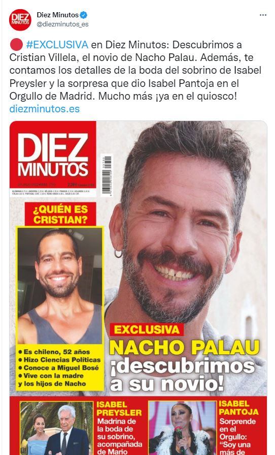 Nacho Palau truena con Cristian y se acerca otra vez a Miguel Bosé