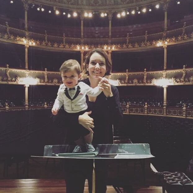 Las fotos más tiernas de Alondra de la Parra y su hijo Luciano de María 