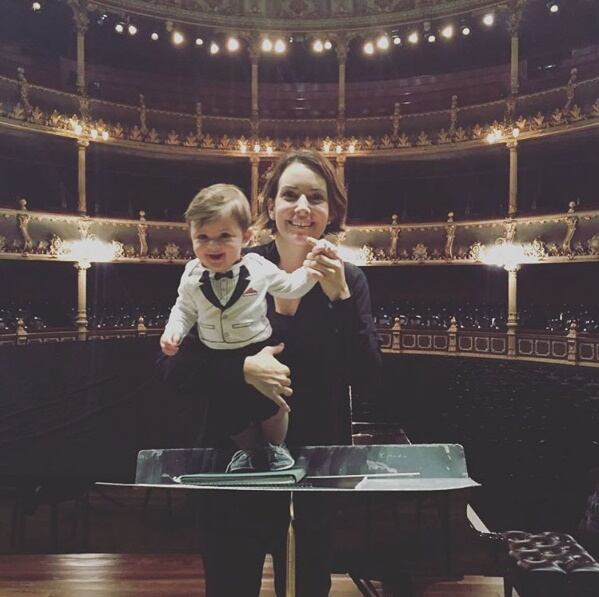 Las fotos más tiernas de Alondra de la Parra y su hijo Luciano de María 