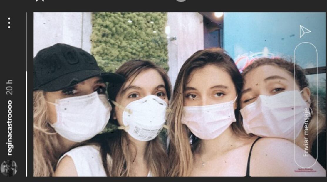 Angélica Rivera con sus tres hijas en emotiva foto de cuarentena 