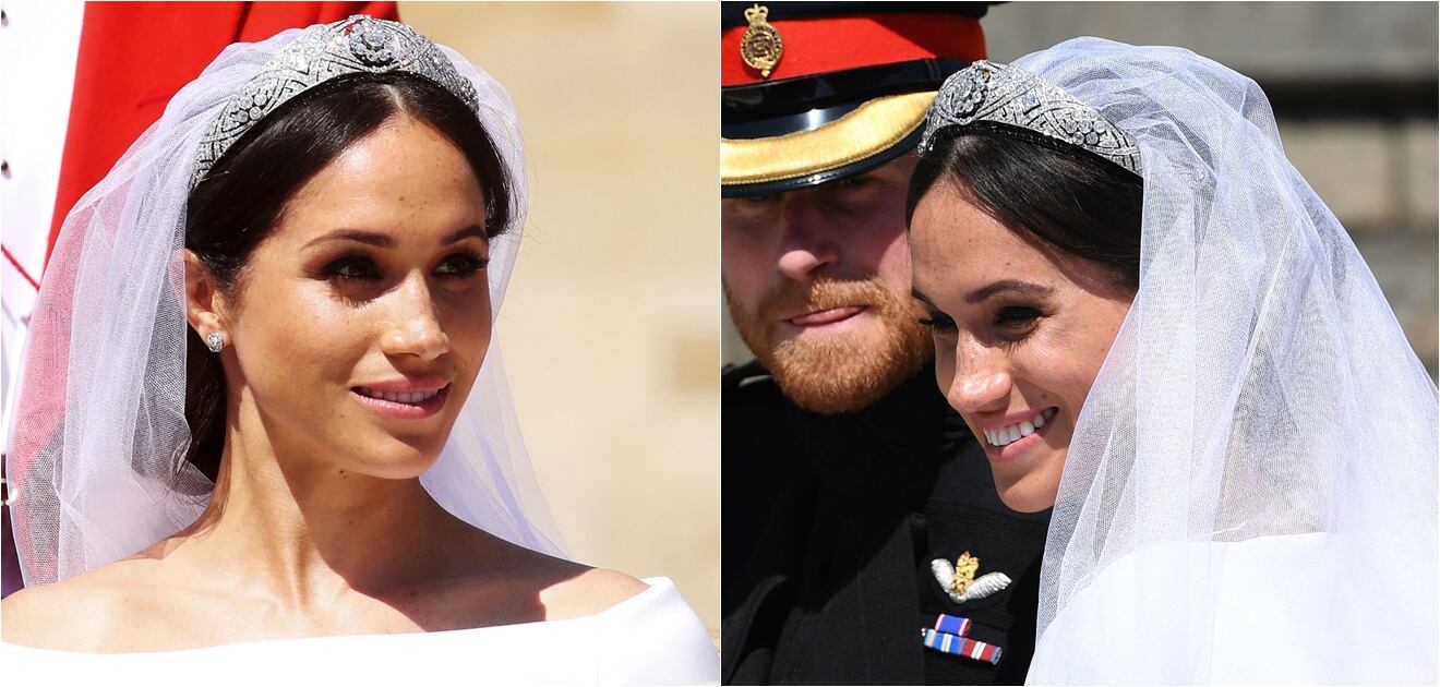 <p>El escudo de armas que eligió la duquesa de Sussex fue aprobado por la Reina Isabel II</p>
