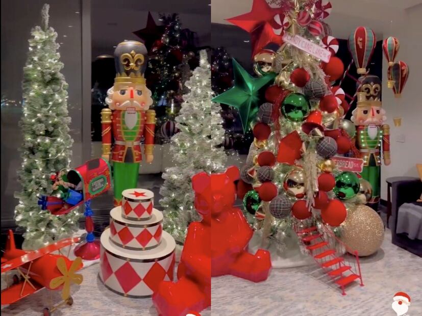 La navidad de Saul ‘Canelo’ Alvarez y Fernanda Gómez / Foto: Instagram