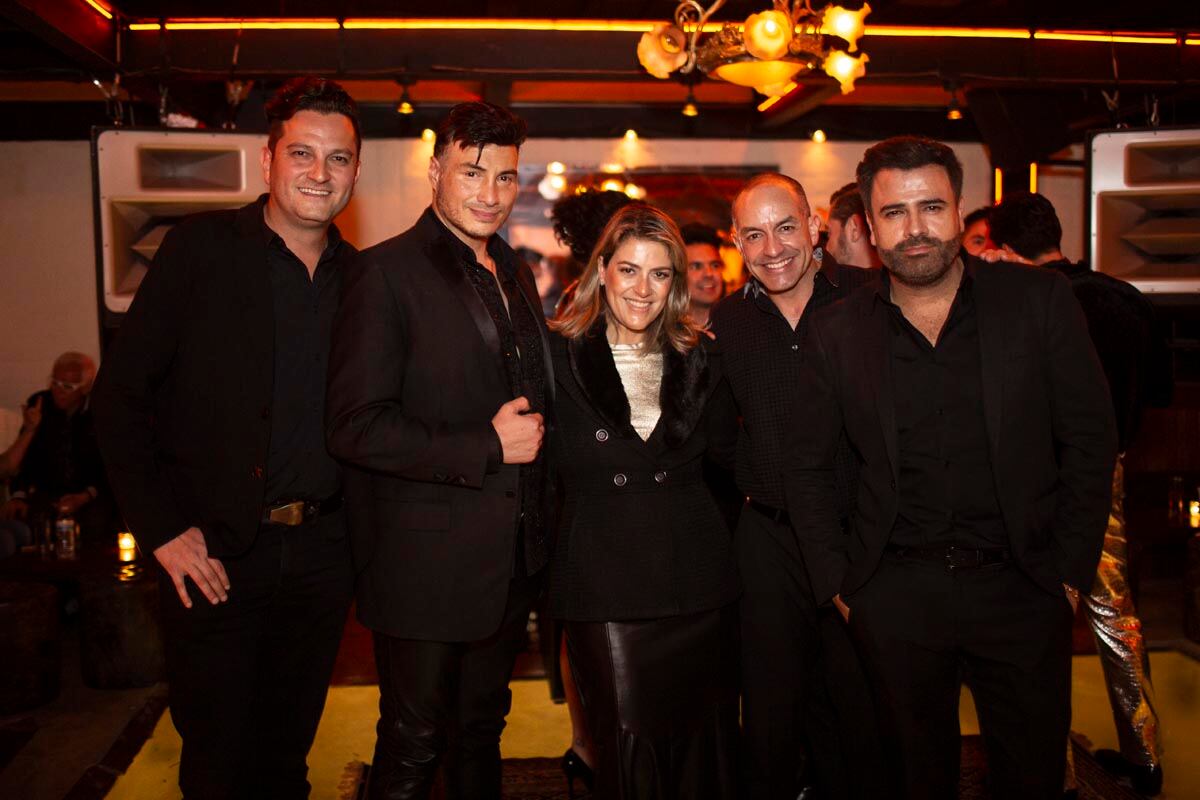 Luis Matus, Bobby Elizalde, María Escudero, Álex Carbajal y Mauricio Ruiloba. (Foto: Esteban Torreblanca)