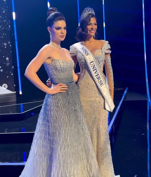 Nadia Ferreira y Sheynnis Palacios, la Miss Universo 2023 / Instagram: @nadiaferreira