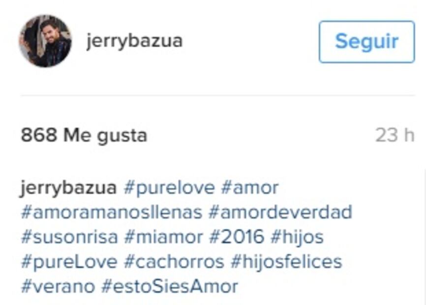 La última foto del hijo de Paulina Rubio y Gerardo Bazúa