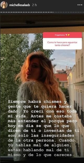 Michelle Salas revela si Luis Miguel la mantiene
