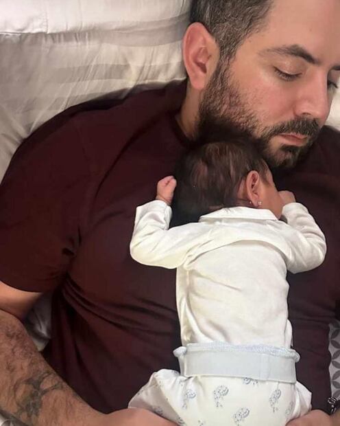Eduardo Dérbez junto a Tessa / Foto: Instagram