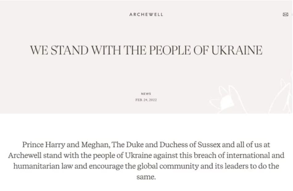 Presidente de Ucrania agradece apoyo de los duques de Cambridge pero no menciona a los Sussex
