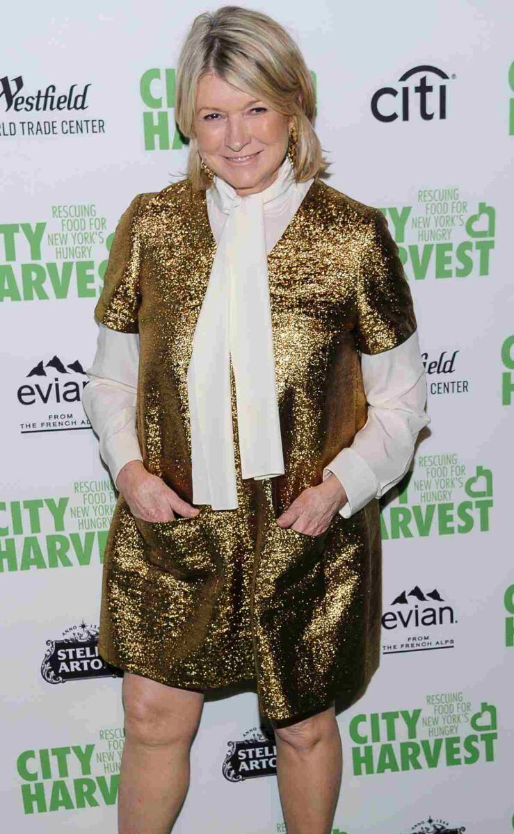 Martha Stewart, feliz de ser un sex symbol a sus 81 años
