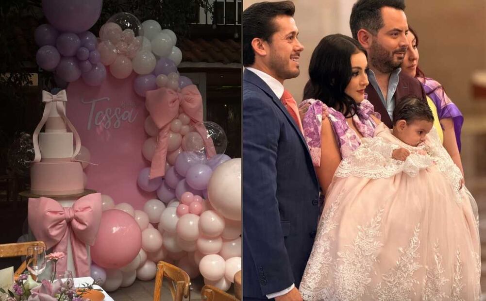 Así fue el bautizo de Tessa / Fotos: Instagram