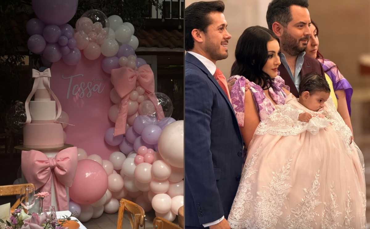 Así fue el bautizo de Tessa / Fotos: Instagram