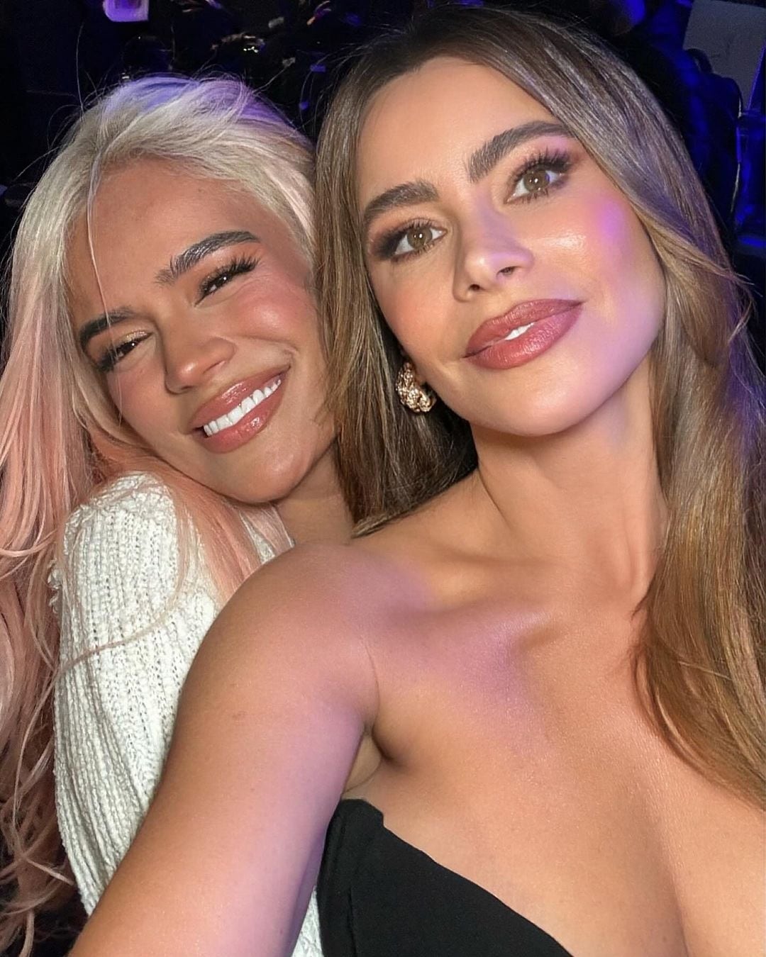 Sofía Vergara y Karol G/Instagram.