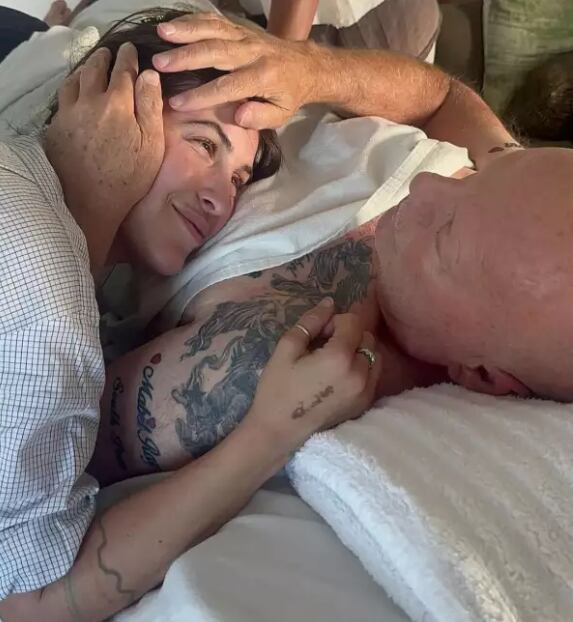 Scout LaRue y Bruce Willis/Instagram