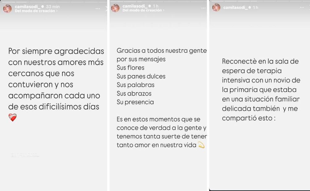 La reflexión de Camila Sodi tras la muerte de Ernestina Sodi, su mamá / Foto: Instagram