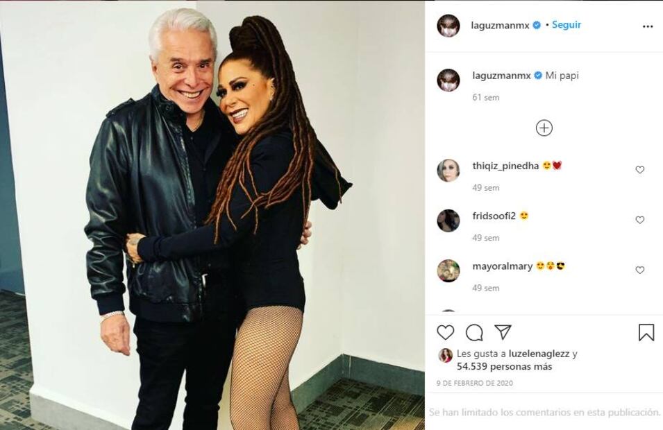 Difunden video de Alejandra Guzmán besando en la boca a su papá 