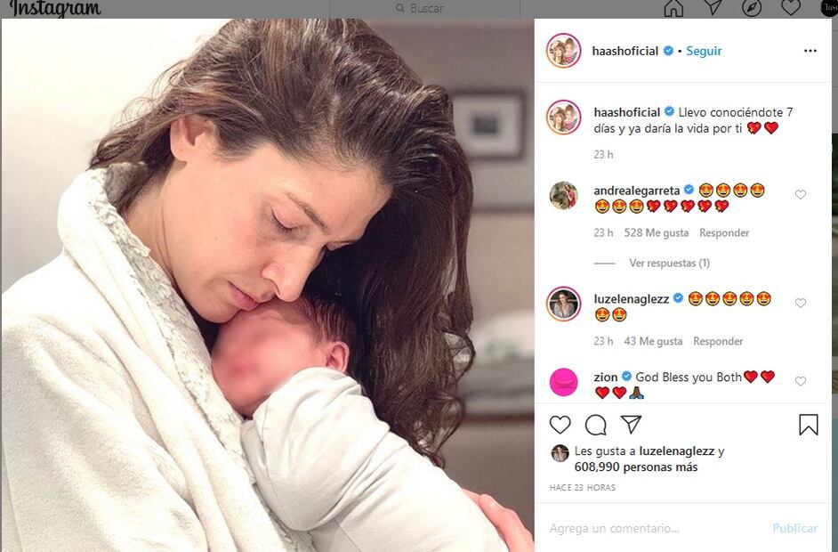 Ashley, de Ha*Ash, presenta al bebé de su hermana Hanna ¡está bellísima!
