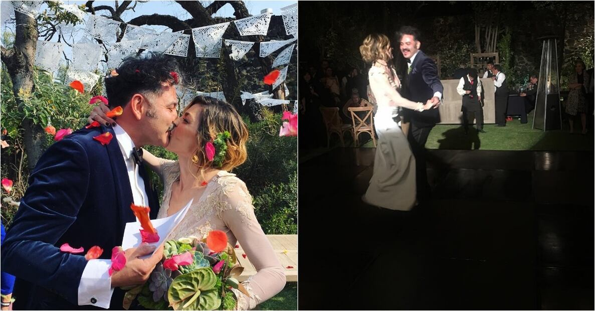 Así fue la boda de Irene Azuela y Quique Rangel