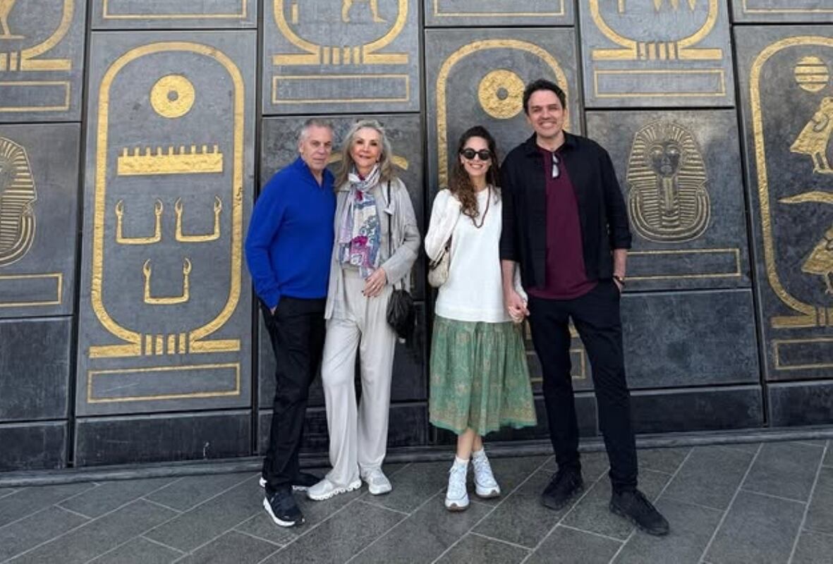 Abraham Franklin, Gina Díez, Bárbara Mori y Fernando Rovzar / Foto: Instagram