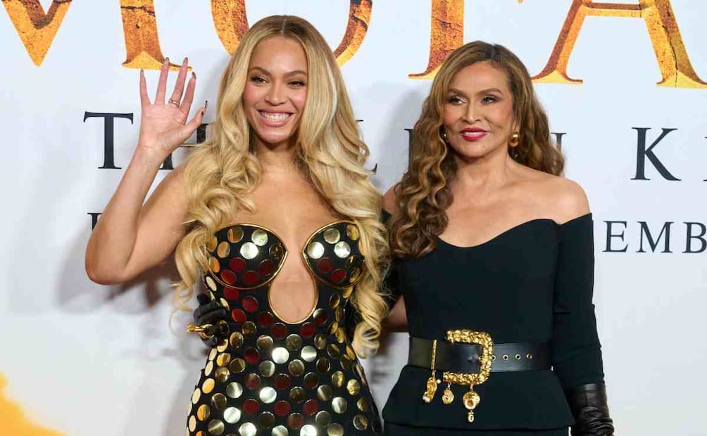 Beyonce junto a su mamá Tina Knowles / Foto: EFE