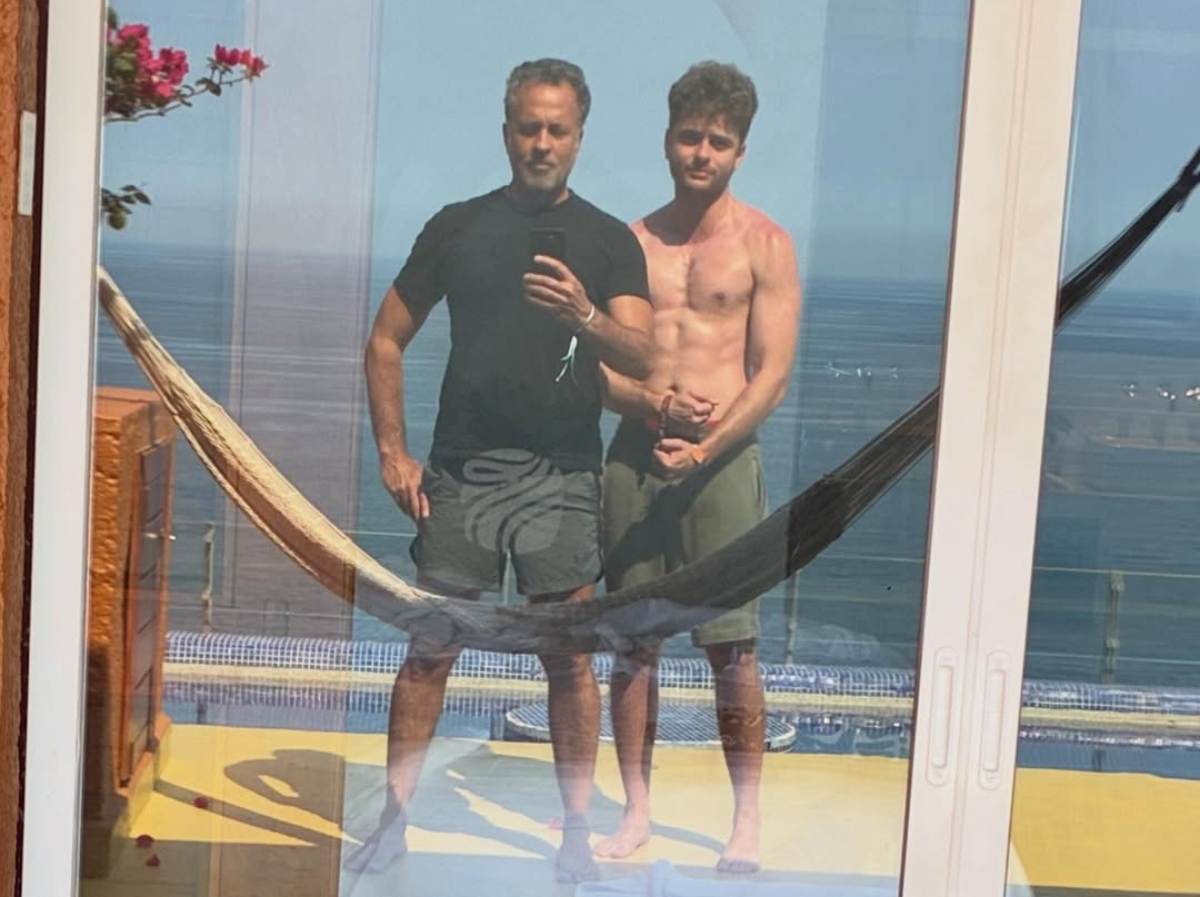 Ernesto Zedillo Jr. junto a Nicolás Buenfil / Foto: Instagram