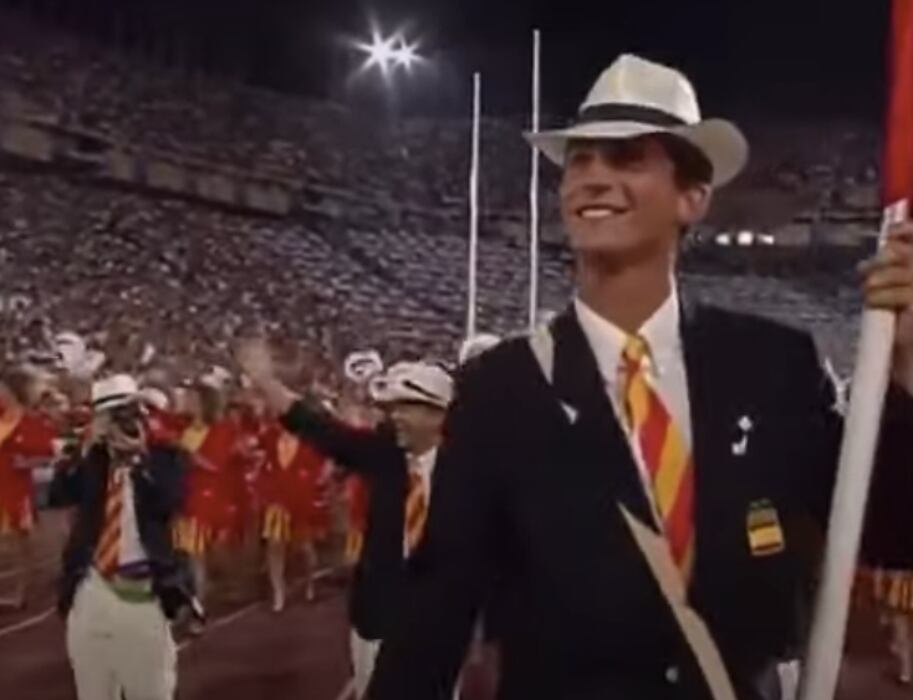 Felipe de España en los Juegos Olímpicos de Barcelona 1992 / Foto: Captura de pantalla