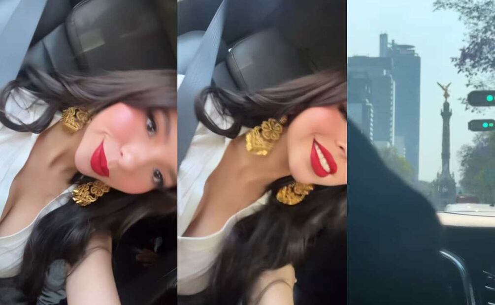 Ángela Aguilar se encuentra en la Ciudad de México / Fotos: Captura