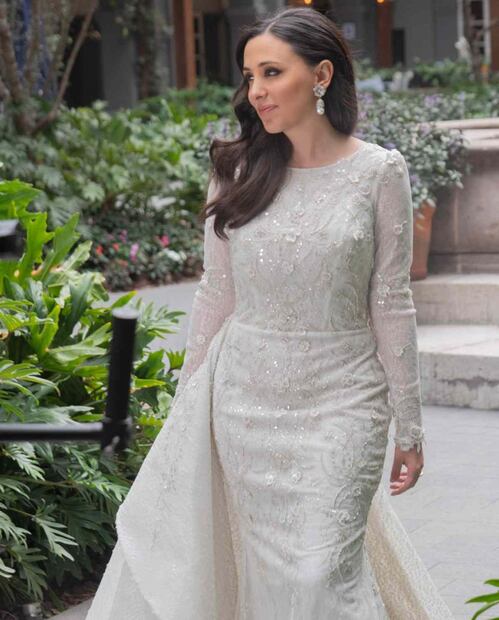 Hanna Jaff  y sus espléndidos vestidos de novia