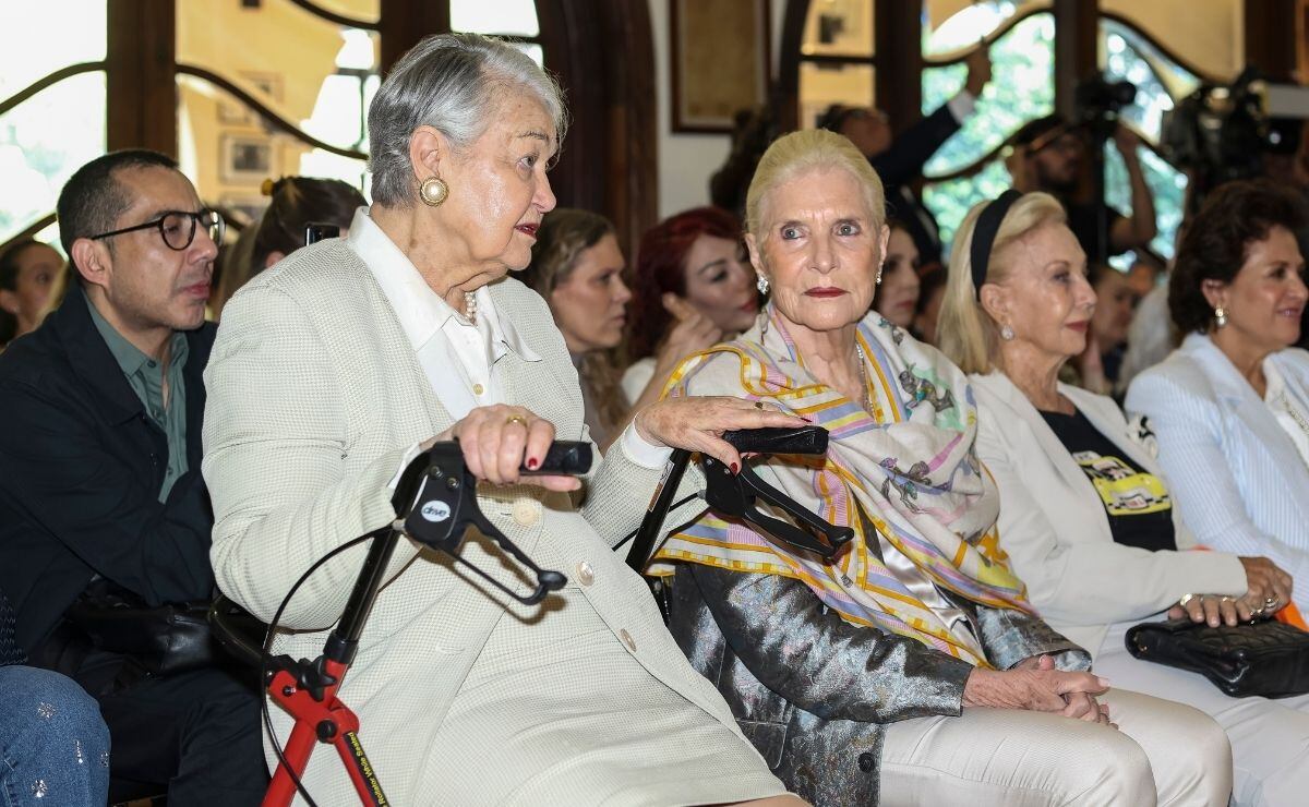 Enriqueta Loaeza y Viviana Corcuera. (Foto: Esteban Torreblanca)
