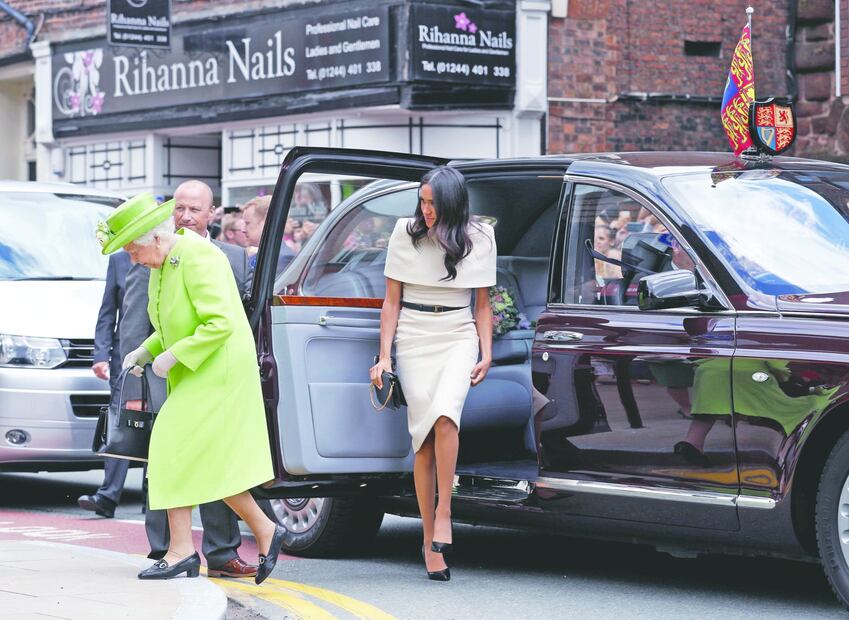 El "berrinche" de Meghan que le costó a Harry un regaño de la reina Isabel