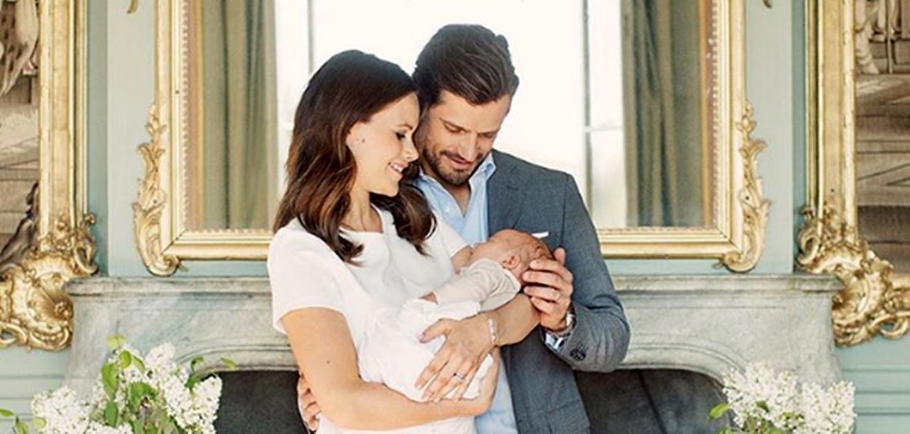 <p>Los príncipes Sofía y Carlos Félipe con su hijo Alexander Erik. <strong>(Foto: Erika Gerdemark/Kungahuset.se)</strong></p>
