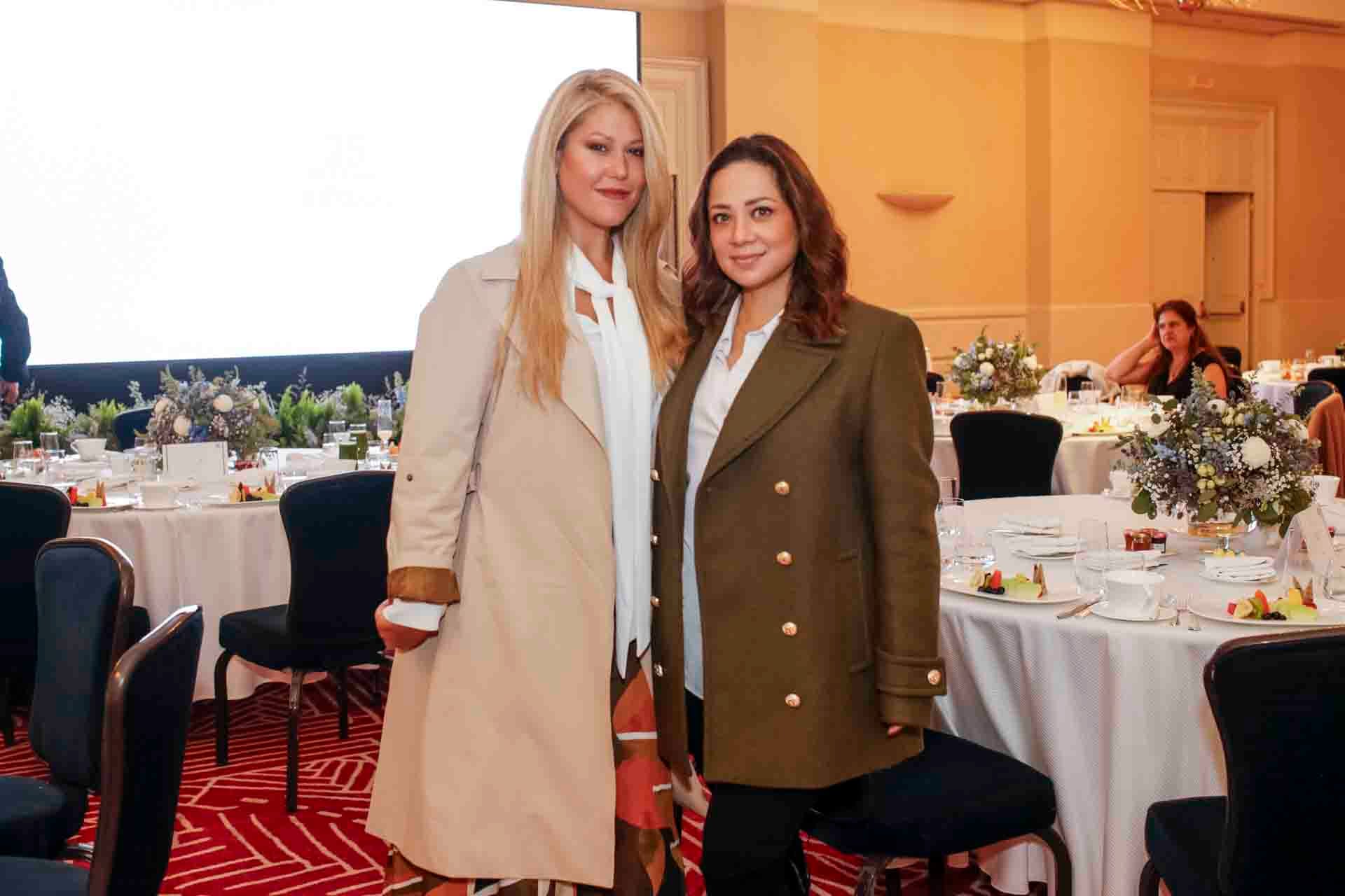 Angélica Pizza y Leonor Torres. (Foto: Esteban Torreblanca)