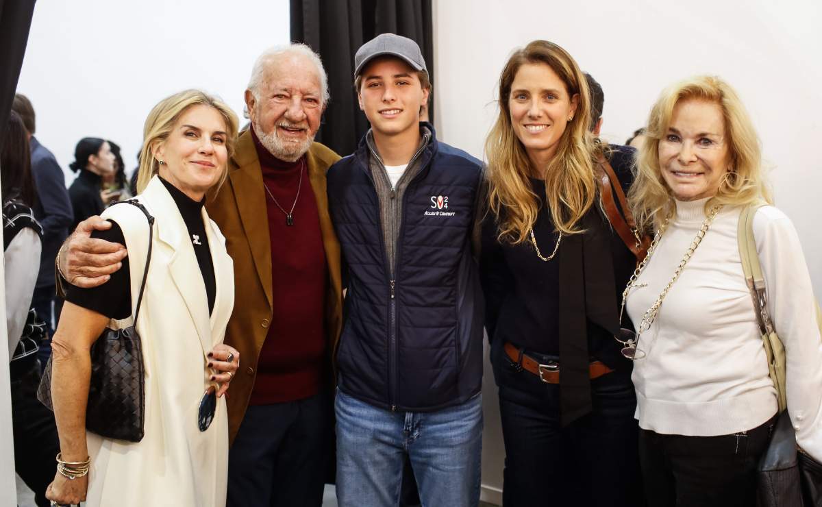 Lulú Creel, Marcos Fastlicht, Mauricio Azcárraga, Sharon Fastlicht y Stephie Kurian / Foto: Esteban Torreblanca