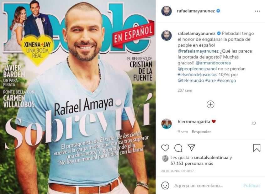 Rafael Amaya se integra a la serie “Malverde: El santo patrón”