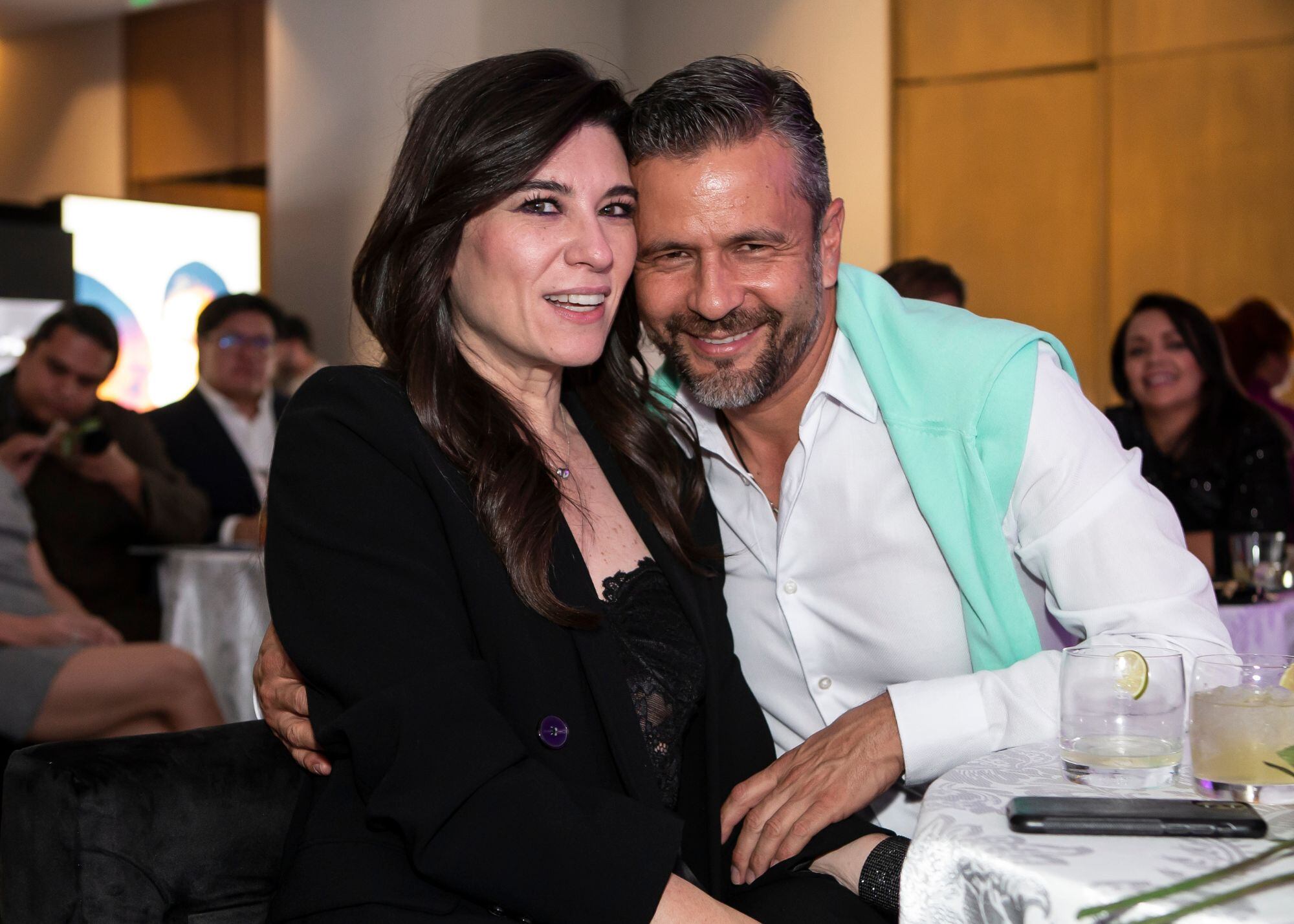 Verónica Pérez y Agustín Alcántara. (Foto: Esteban Torreblanca para VIP)