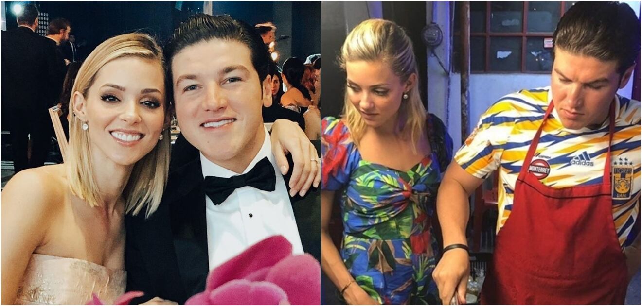 La influencer Mariana Rodríguez y su novio, el senador Samuel García, venden tacos 