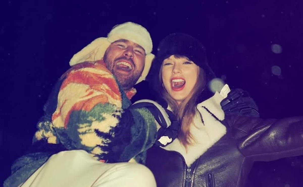 Travis Kelce y Taylor Swift / Foto: Especial @killatrav
