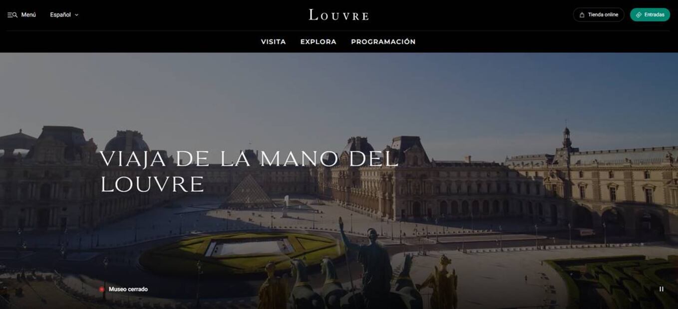 El Museo del Louvre sube casi medio millón de obras de arte a la web