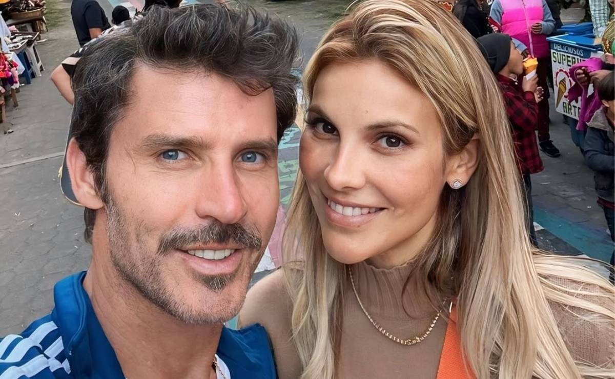 Leonardo García y Flaminia Villagrán / Foto: Instagram @leonardogarciaof