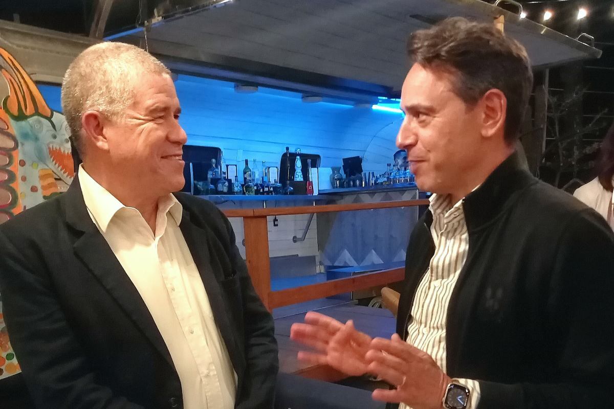 Armando García y Giancarlo Quacquarelli. (Foto: Emilio Farfan)