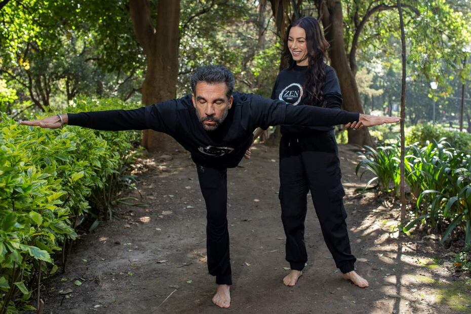 Claudia y Pedro comparten el interés por equilibrar la salud física y mental. (Foto: Esteban Torreblanca)