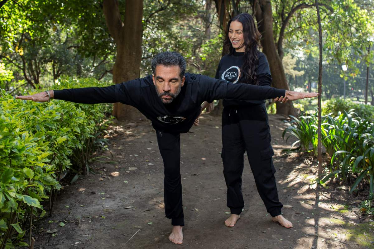 Claudia y Pedro comparten el interés por equilibrar la salud física y mental. (Foto: Esteban Torreblanca)