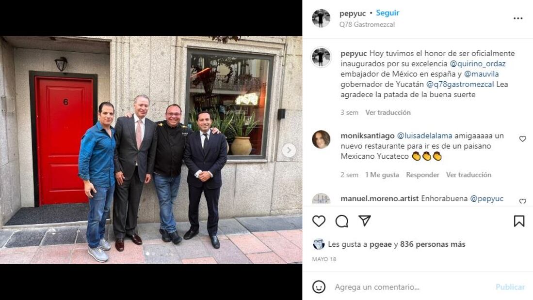 Carlos Salinas de Gortari reaparece en España