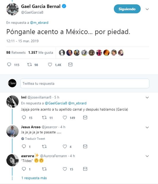 Marcelo Ebrard "confunde" a Gael García Bernal con Diego Luna