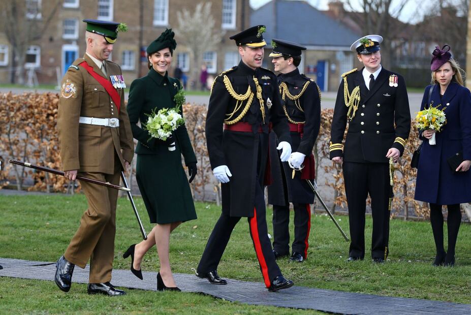 El espectacular look de Kate Middleton en el Día de San Patricio