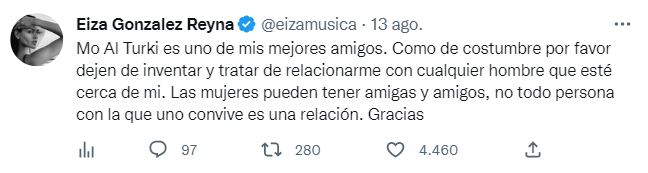 Eiza González niega nuevo romance, "Paren con su misoginia por el amor de Dios"