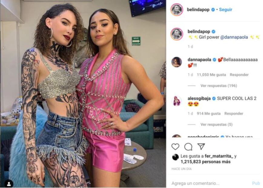 Belinda y Danna Paola podrían hacer la obra de teatro “Chicas pesadas”