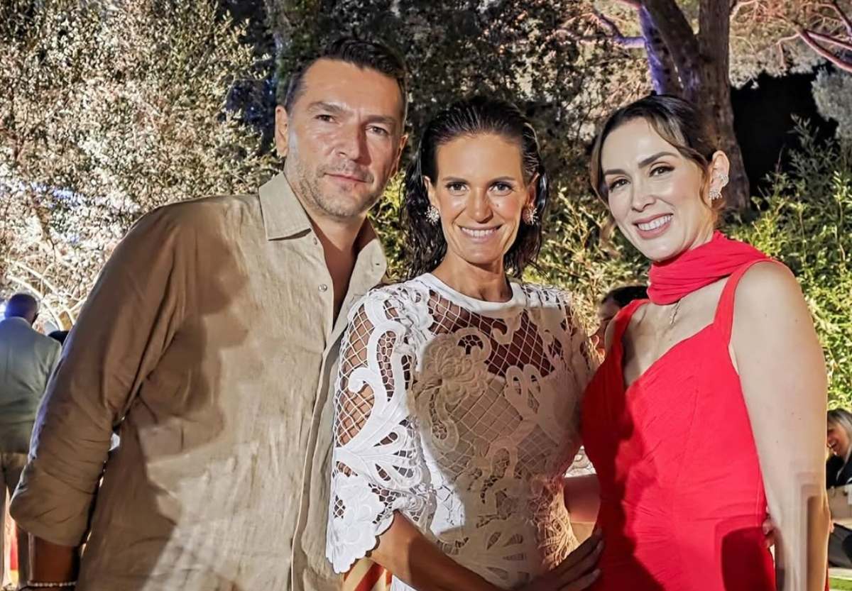 Martín Fuentes, Verónica Berti y Jacky Bracamontes / Foto: Instagram