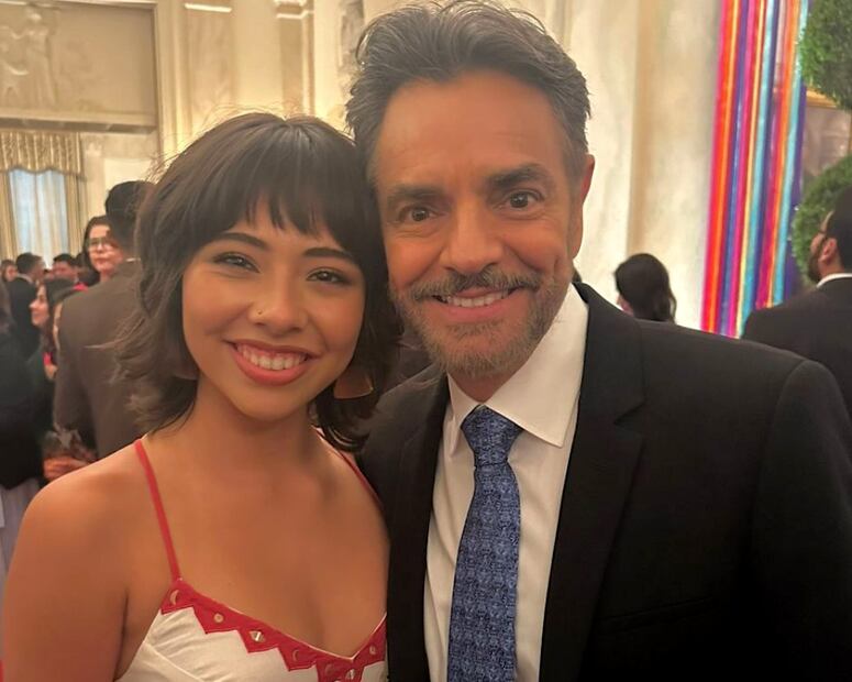 Eugenio Derbez junto a Xóchitl Gómez / Foto: Instagram