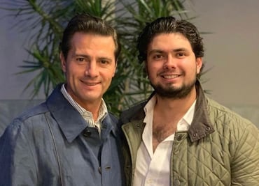 Enrique Peña Nieto reaparece en tierna felicitación de su hijo Alejandro